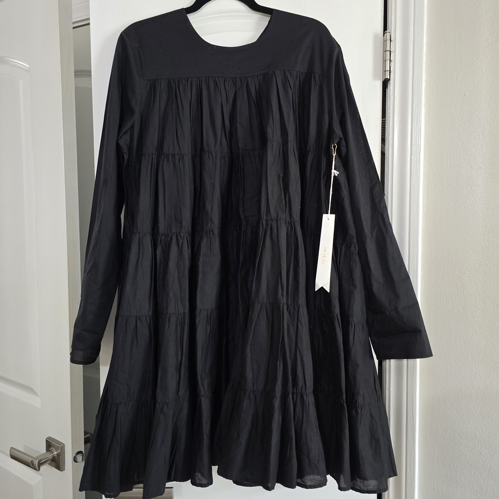 Chic Black Long Sleeve Dress